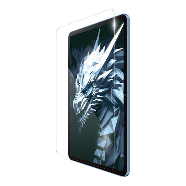 iPad(A16) ガラスフィルム ドラゴントレイル 高透明 ガイドフレーム付