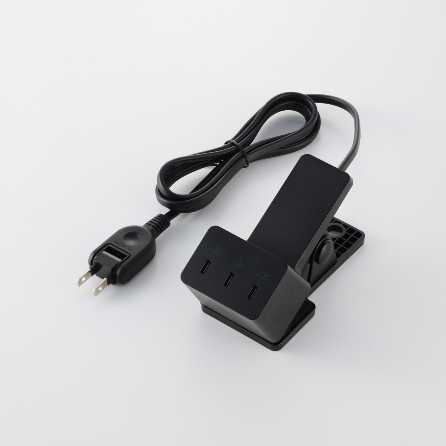 クリップ型AC充電器(67W/USB Type-C(TM)×3) | エレコムダイレクト
