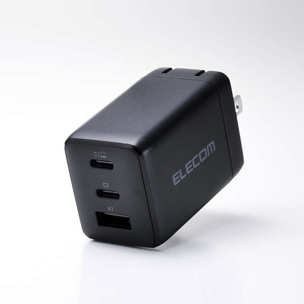 USB Power Delivery 67W AC充電器(C×2+A×1) | エレコムダイレクト