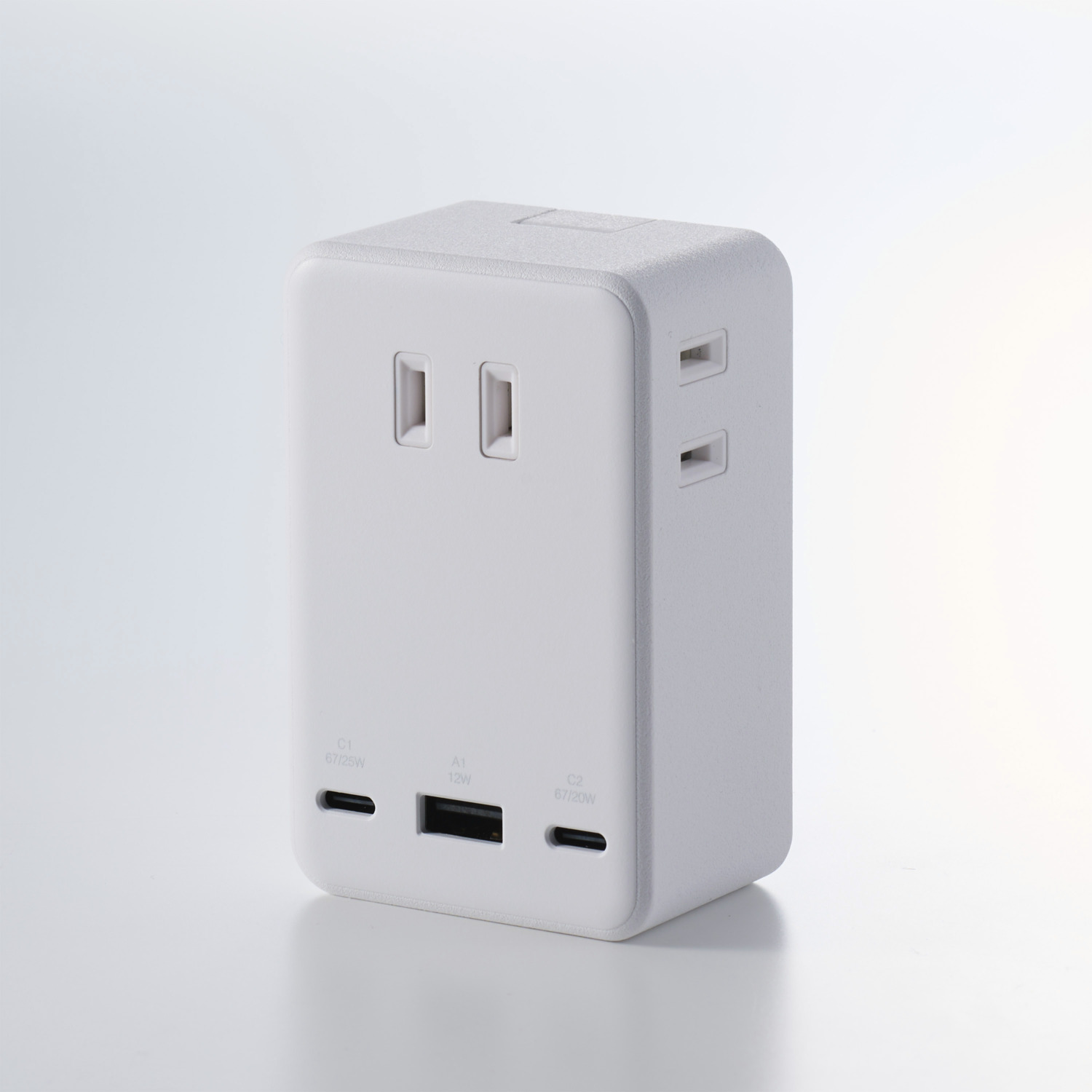 コンセント直挿しUSBタップ(67W/A×1+C×2) | エレコムダイレクト