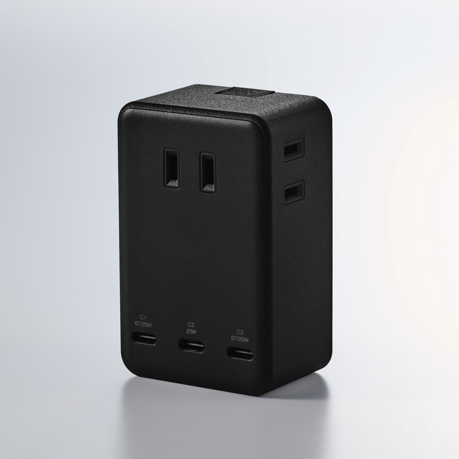 USBタップ コンセント直挿しUSBタップ(67W/C×3) | エレコムダイレクトショップ
