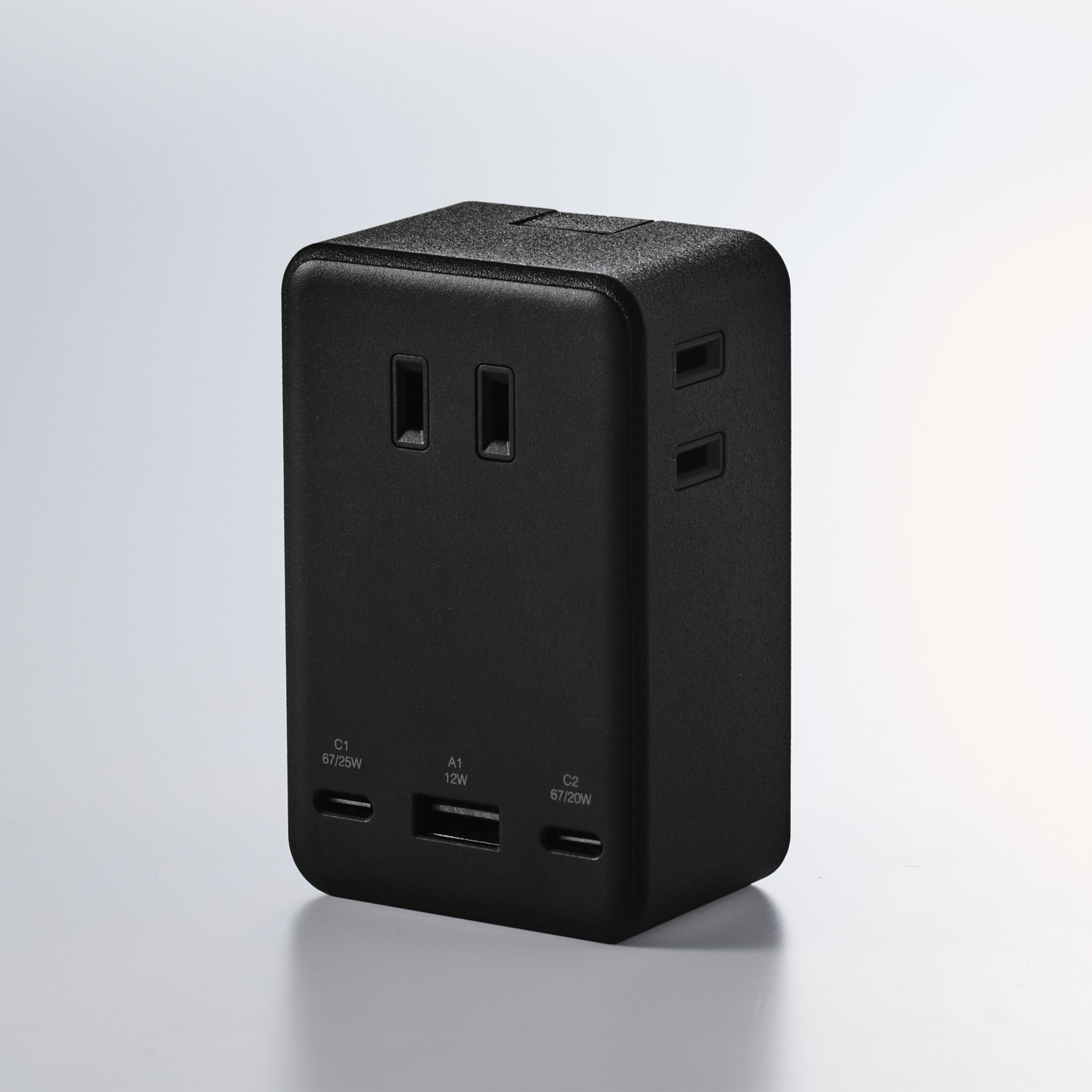 タワー型8口タップ(2m) | エレコムダイレクトショップ本店はPC周辺機器