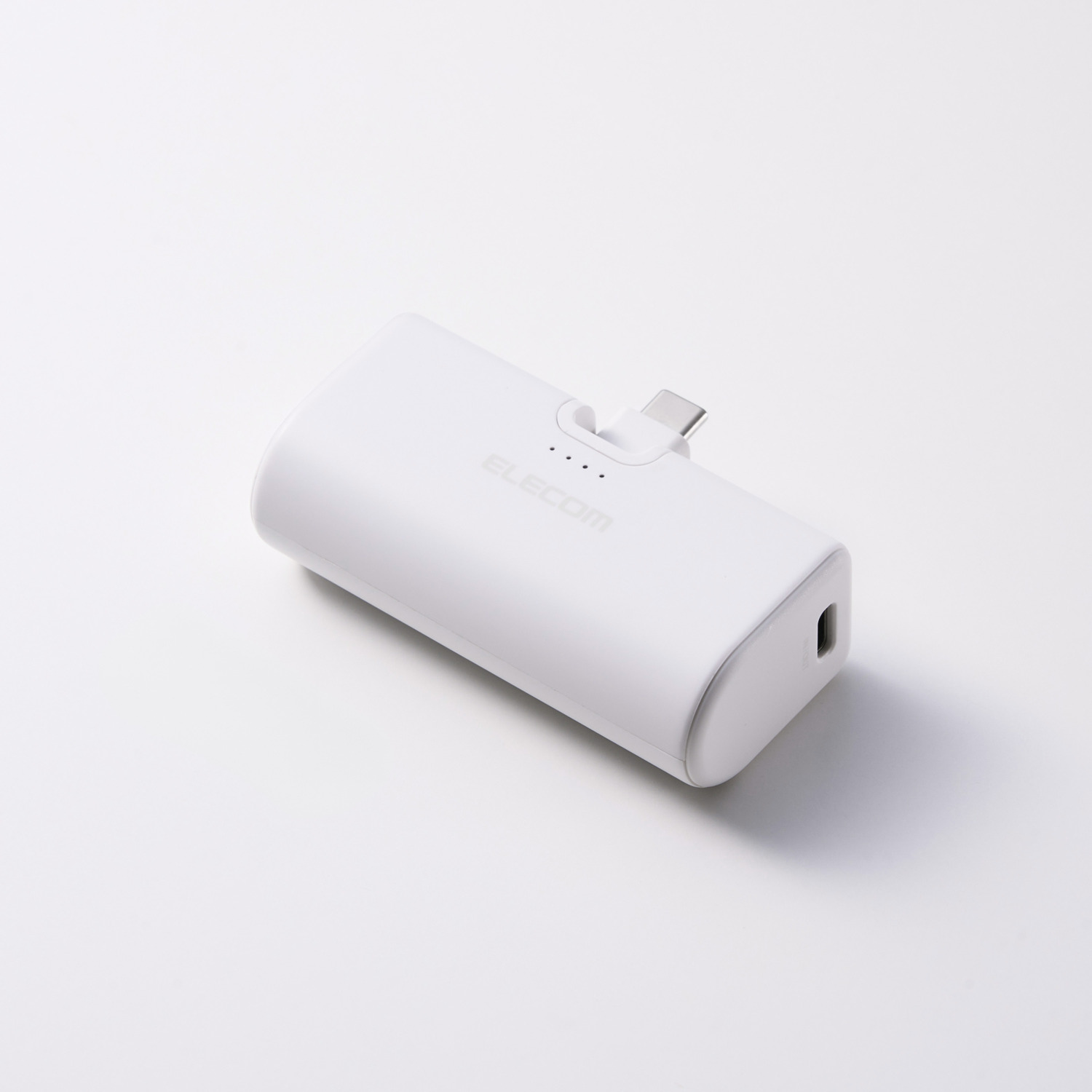折り畳み式直挿しモバイルバッテリー(USB Type-Cプラグ/5000mAh