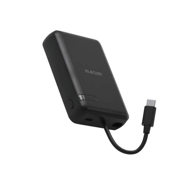 USB Type-C(TM)ケーブル一体モバイルバッテリー(10000mAh/20W