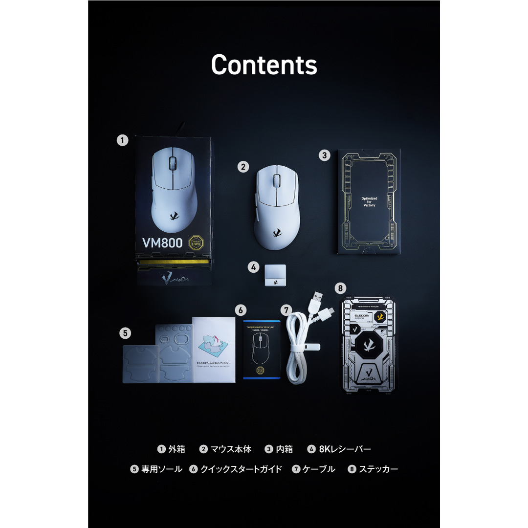 マウス・トラックボール ELECOM Vcustom VM800 V custom VM800 | エレコムダイレクトショップ本店はPC周辺機器