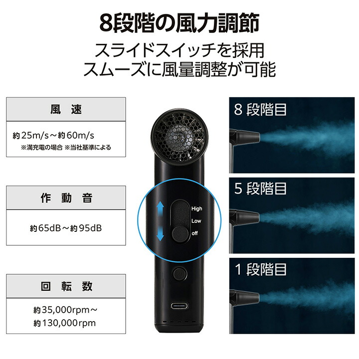 電動エアダスター | エレコムダイレクトショップ本店はPC周辺機器