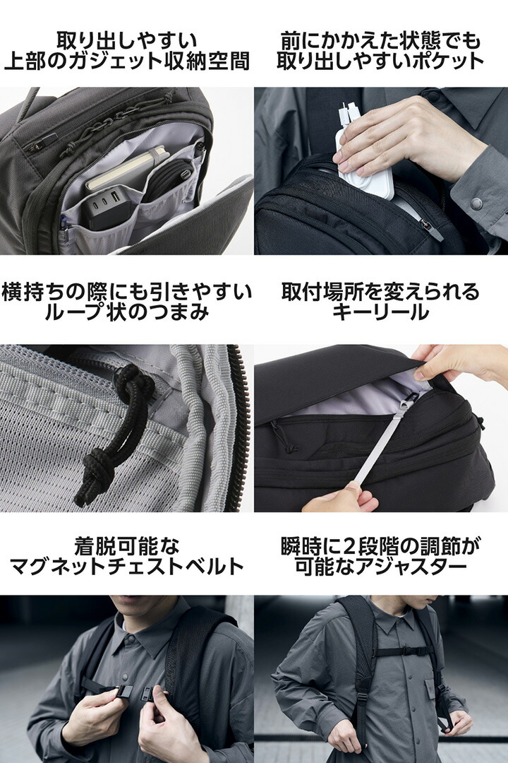 MNL CITY PACK LITE CORDURA re/cor | エレコムダイレクトショップ本店