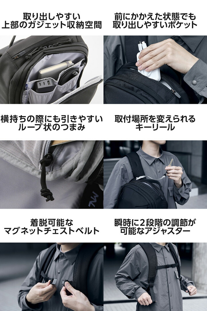 MNL CITY PACK LITE CORDURA Ballistic | エレコムダイレクトショップ