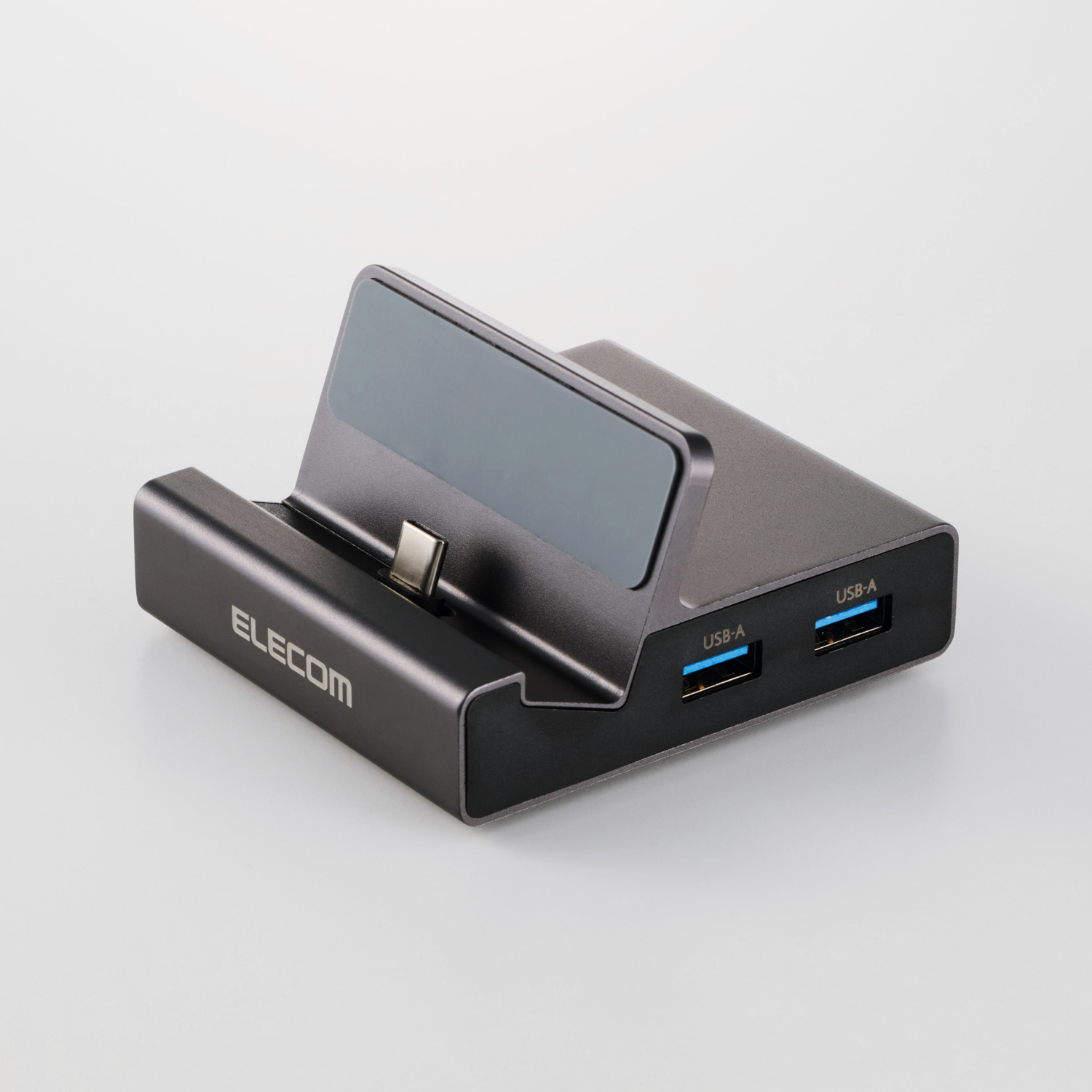 6in1 スマホスタンド型ドッキングステーション | エレコム