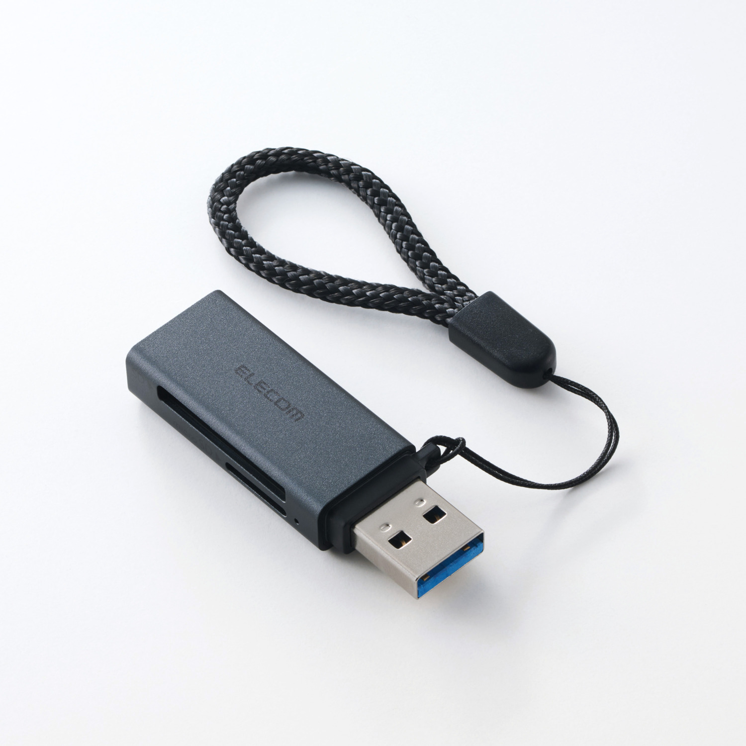 USB-A接続48+5メディア対応USBハブ付きメモリーカードリーダー
