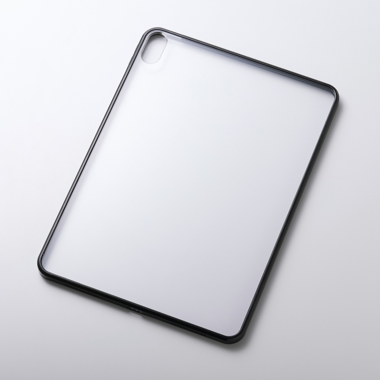 11インチiPad Air(M3/M2) クリアケース 軽量 カラーエッジ 背面クリア