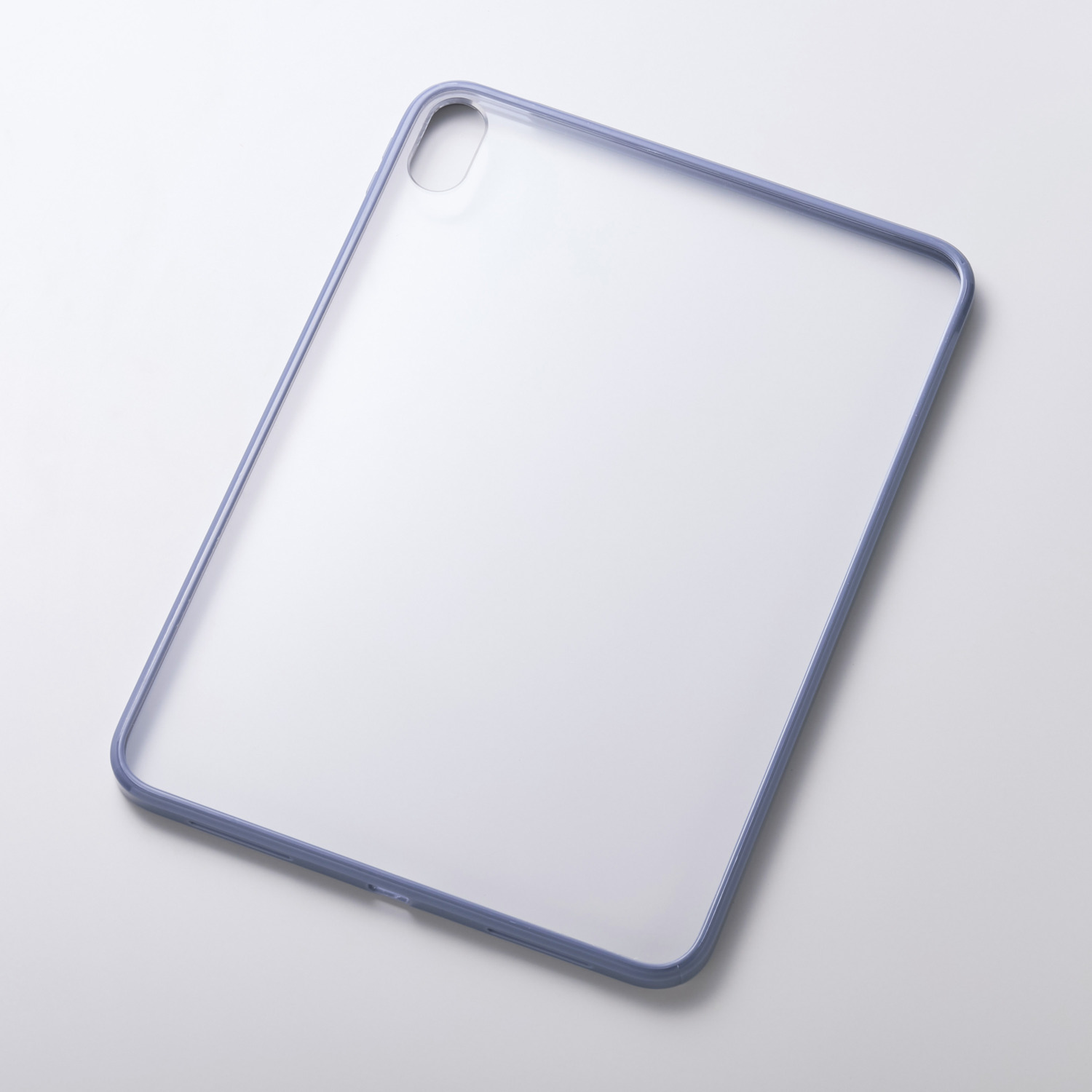 iPad(A16) クリアケース 軽量 カラーエッジ 背面クリア | エレコム