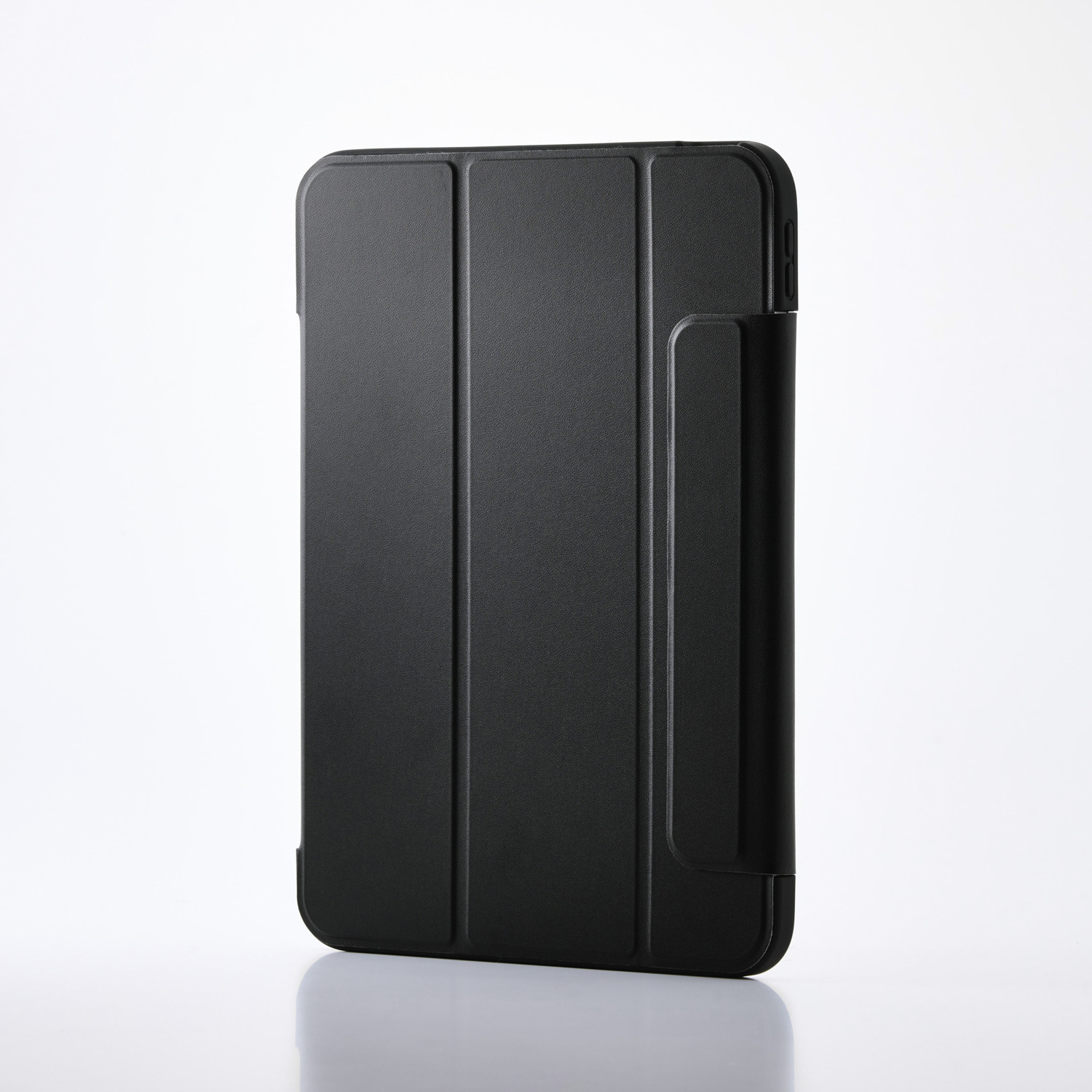 iPad(A16) フラップケース 薄型軽量 カラーエッジ 背面クリア
