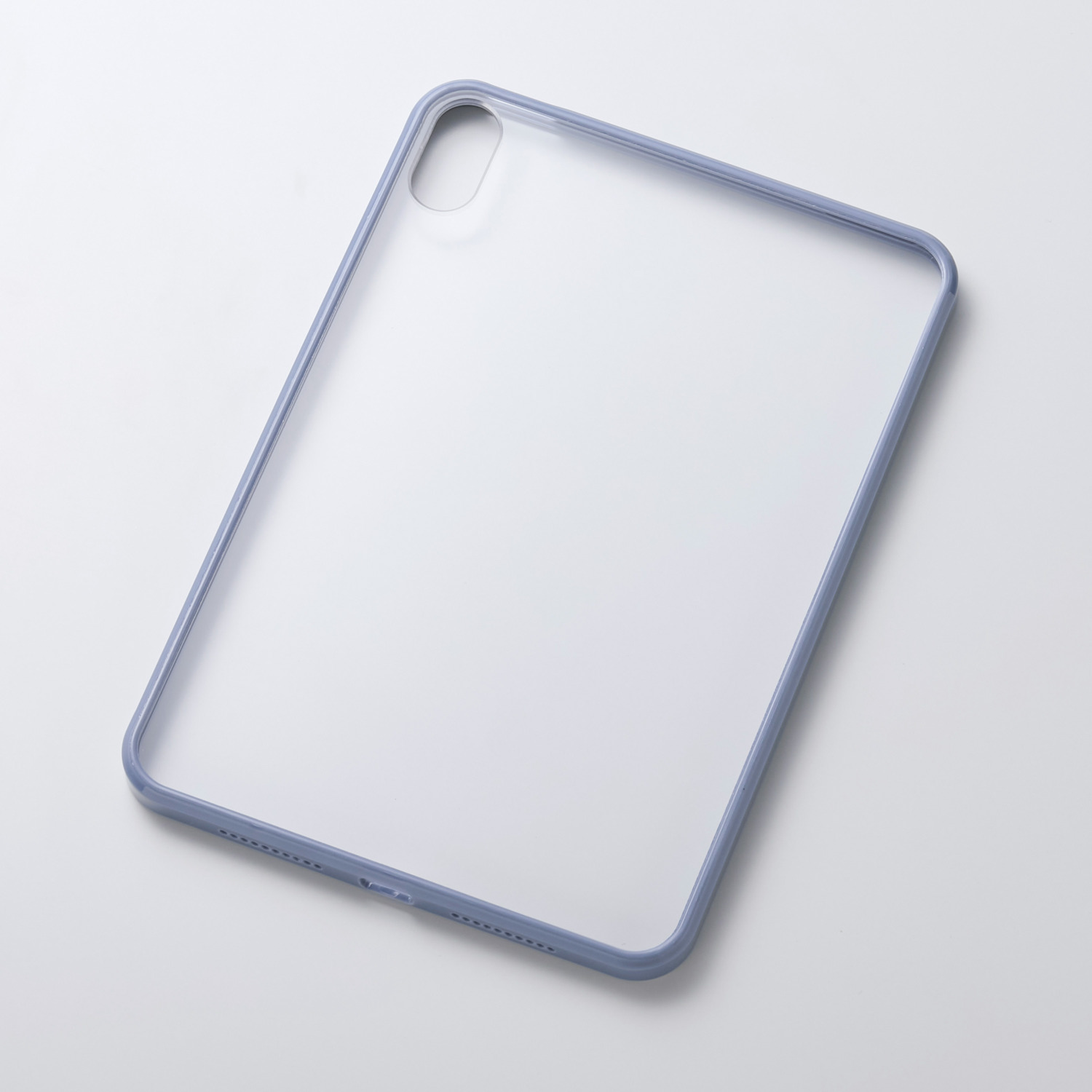 iPad mini(A17 Pro) クリアケース ハイブリッド 背面クリア | エレコム