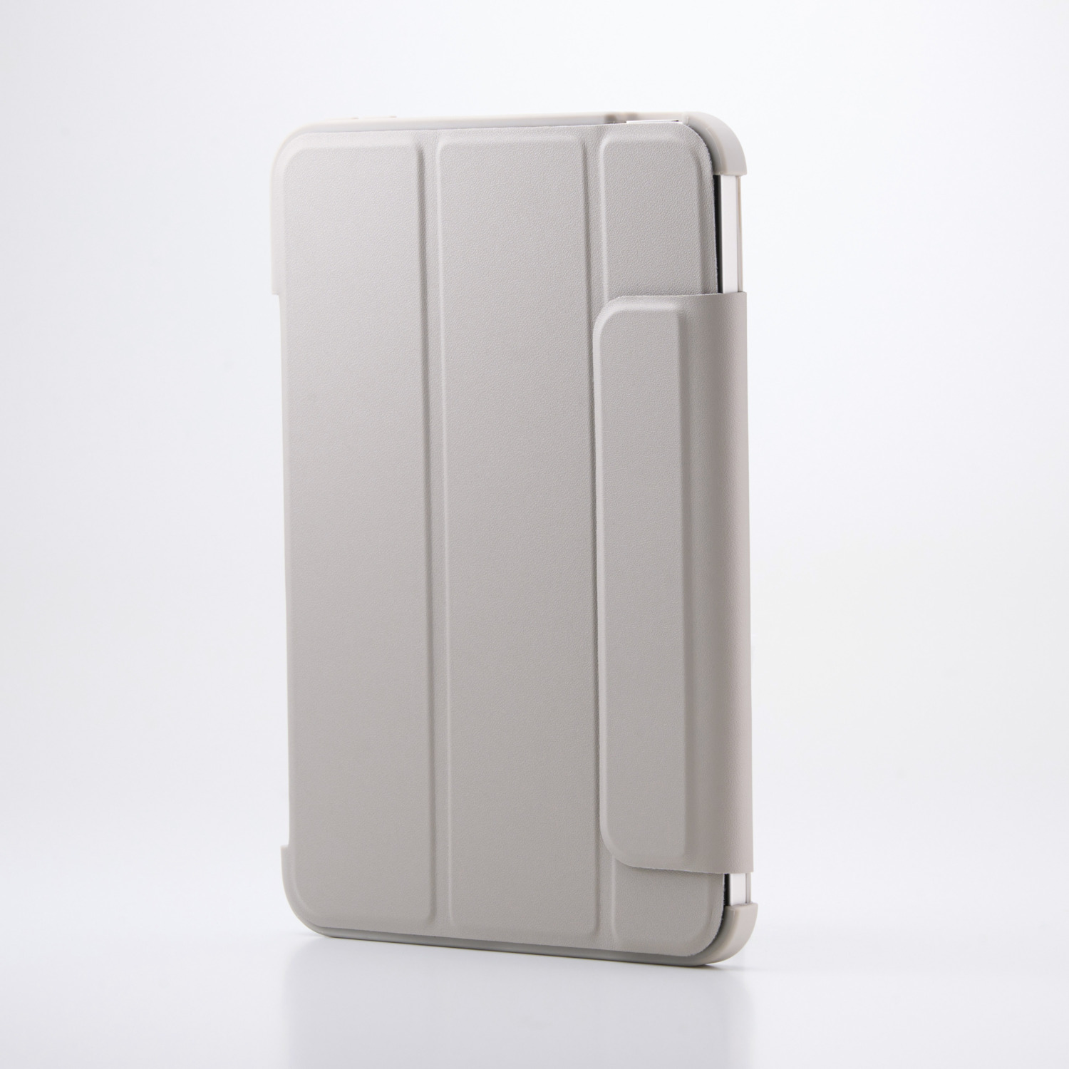 iPad mini(A17 Pro) フラップケース 薄型軽量 カラーエッジ 背面クリア