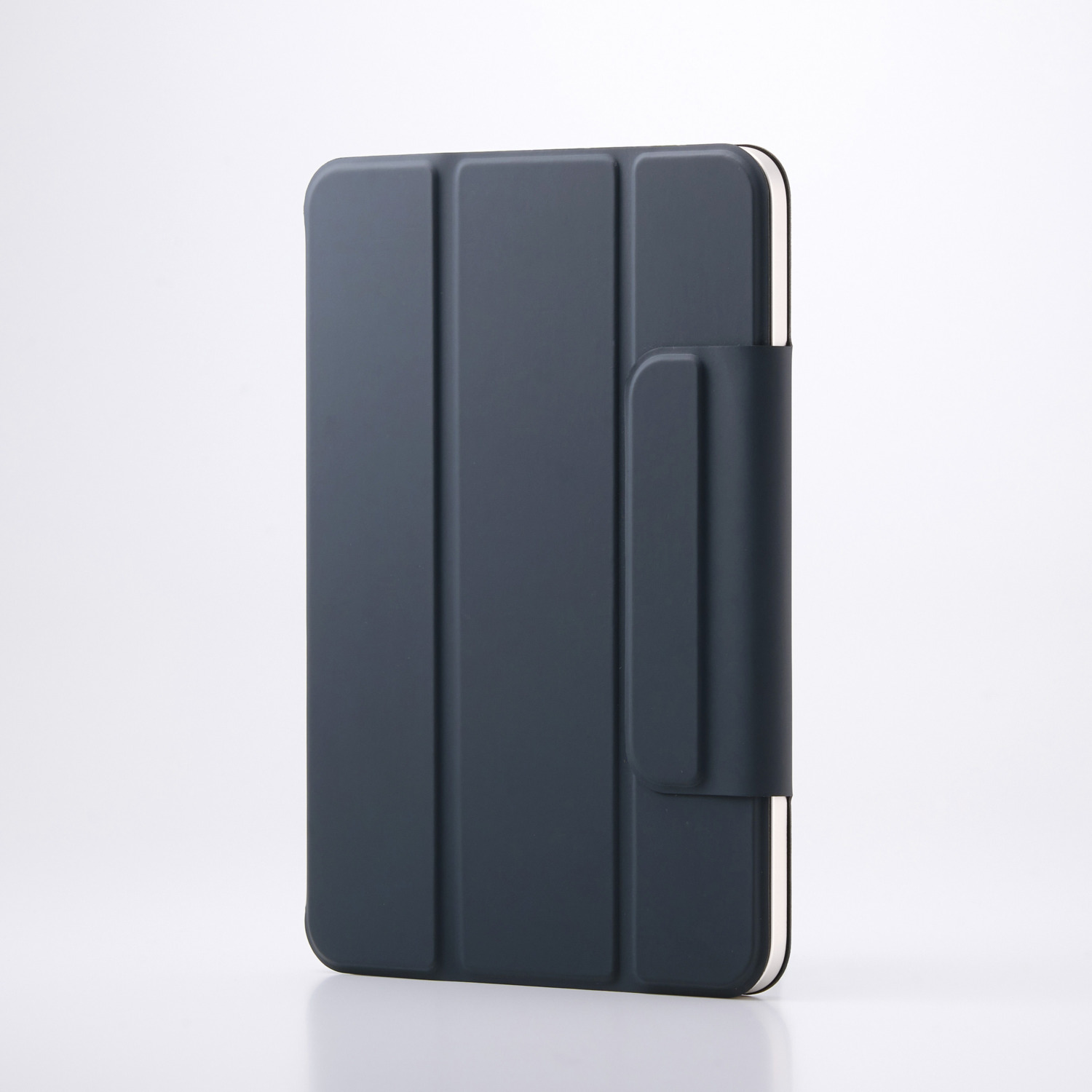 paris2017ネイビーM iPad mini(A17 Pro) フラップケース 超薄型 マグネット着脱 スリープ