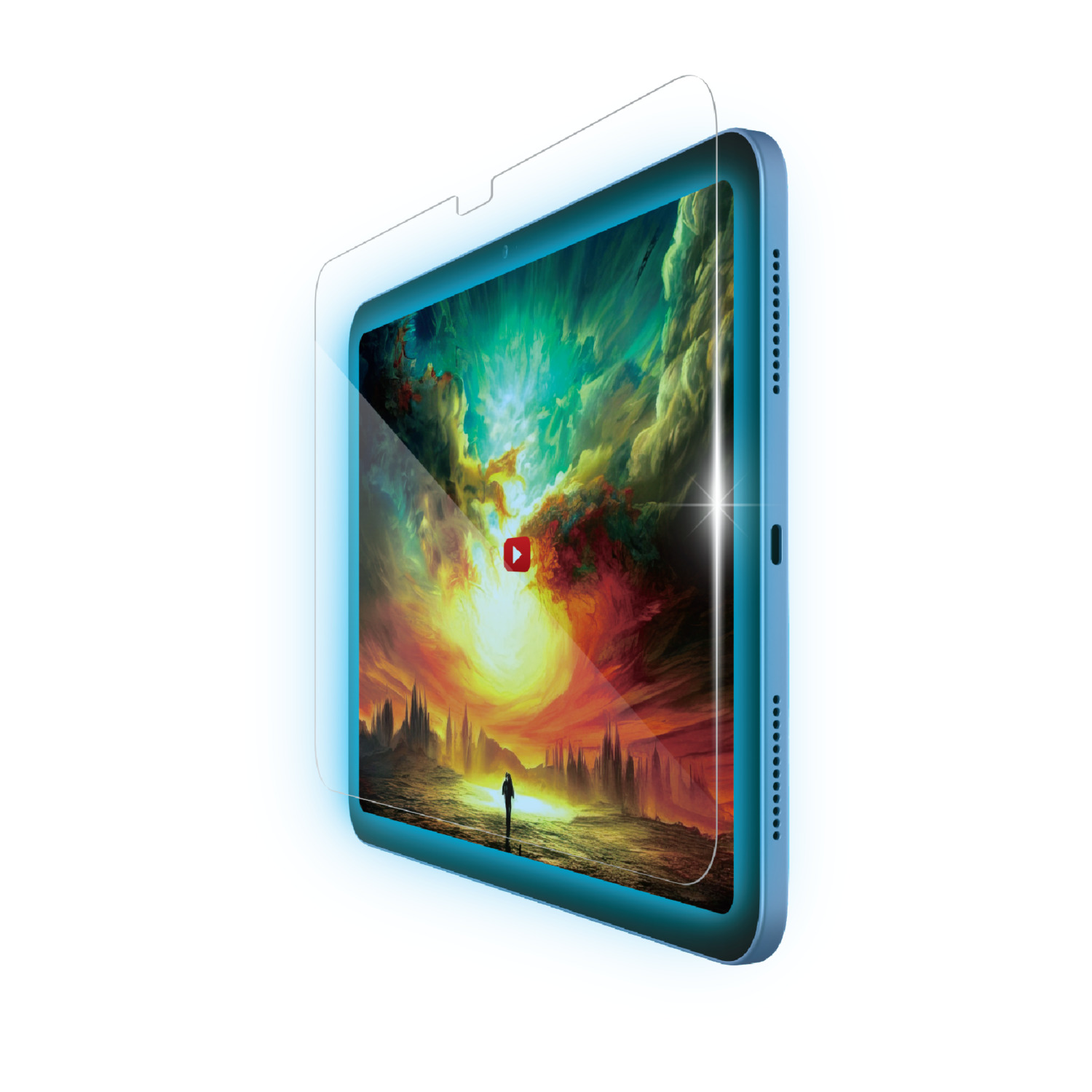 Apple iPad 第9世代 本体 箱付き　ケース付き　ガラスフィルム貼付済み Apple iPad 第9世代 本体 箱付き ケース付き ガラスフィルム貼付済み