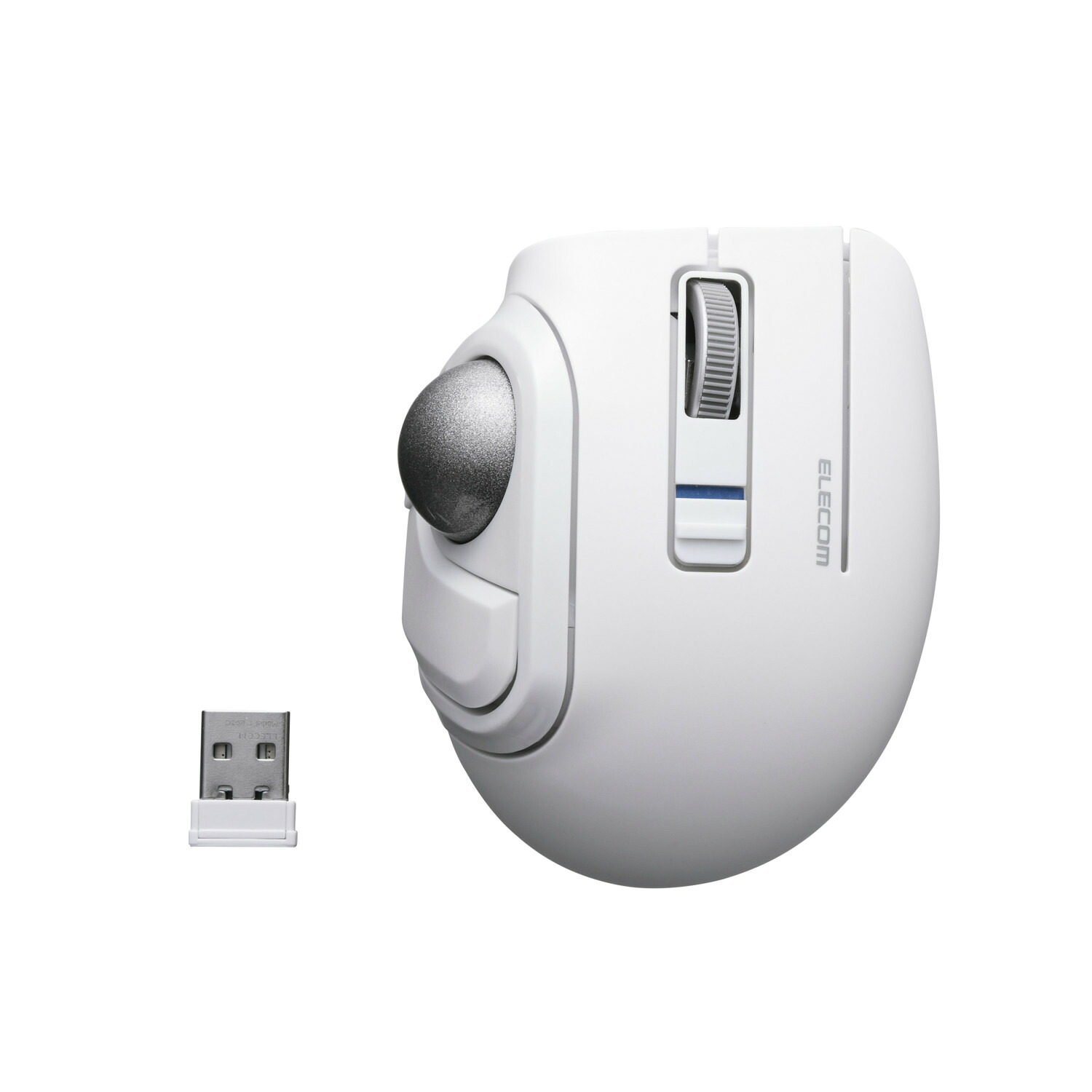 【新型】ELECOM bitra トラックボールマウス 本体 bitra USB無線/Bluetoothトラックボール [5ボタン/親指操作