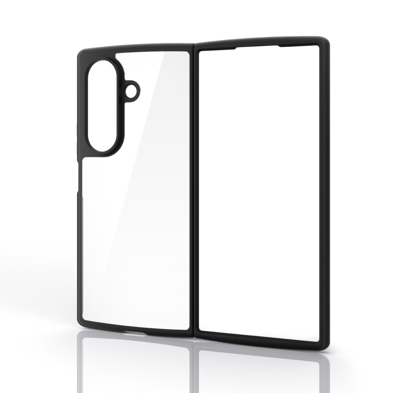 Galaxy Z Fold7 TOUGH SLIM LITE ハイブリッドケース フレームカラー