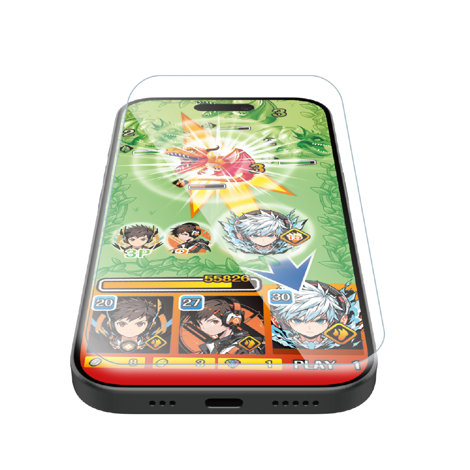 iPhone 17 ガラスフィルム ゲーミング サムライ ダイヤモンドコート