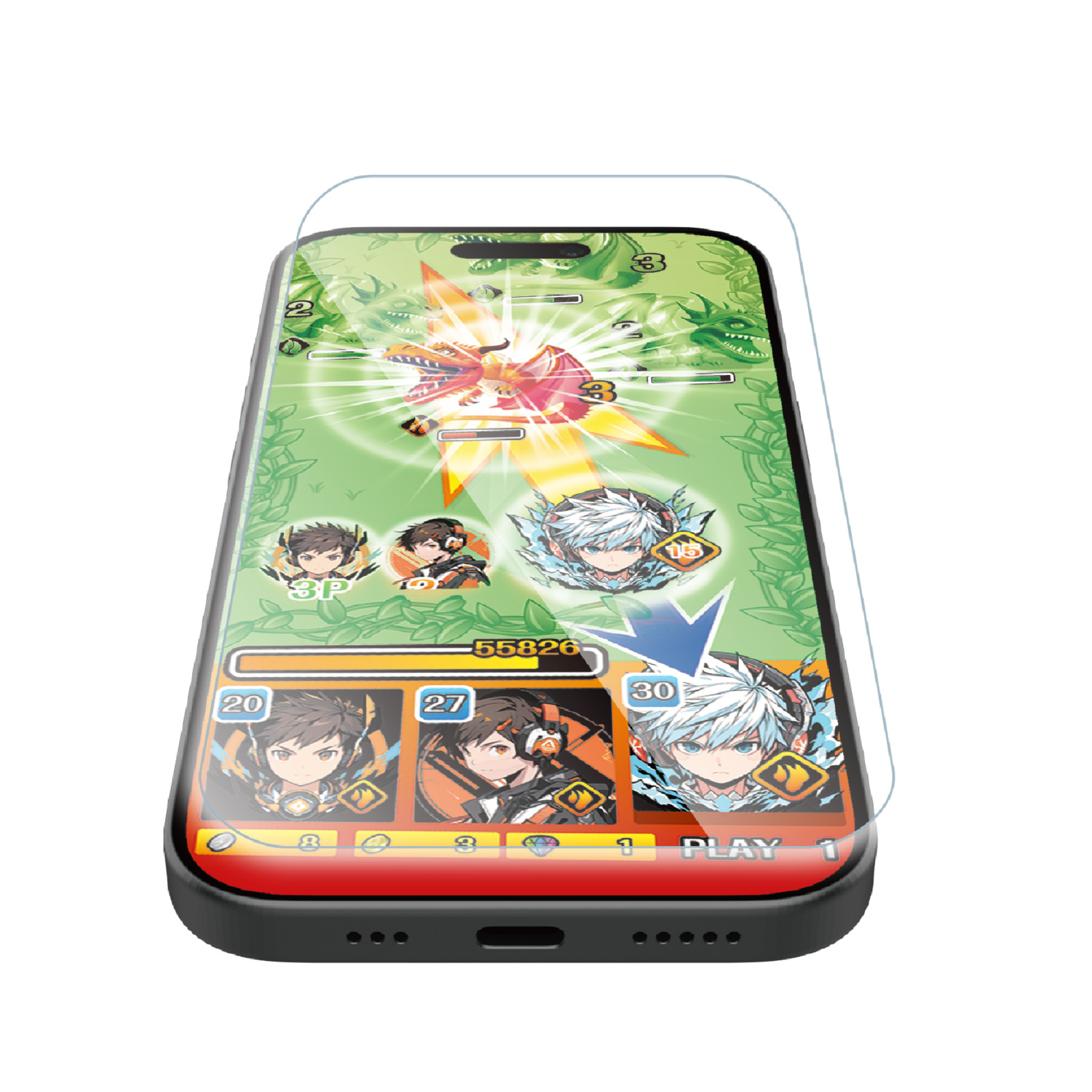 iPhone 17 Pro ガラスフィルム ゲーミング サムライ | エレコム