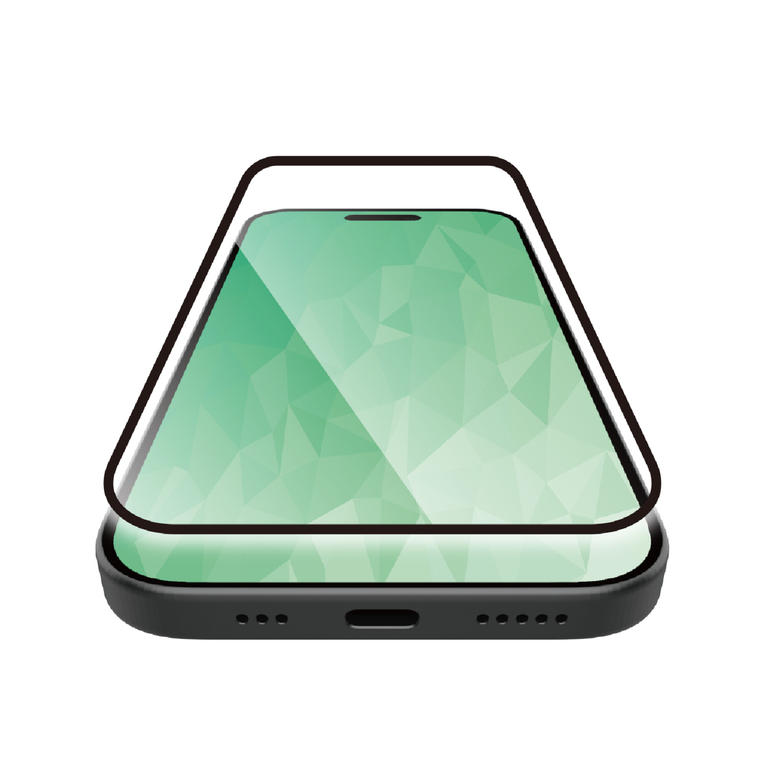 iPhone 17 Pro フルカバーガラスフィルム 高透明 | エレコムダイレクト