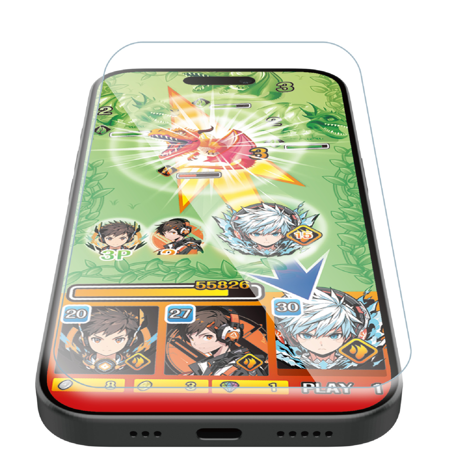 iPhone 17 Pro Max ガラスフィルム ゲーミング 高透明 | エレコム