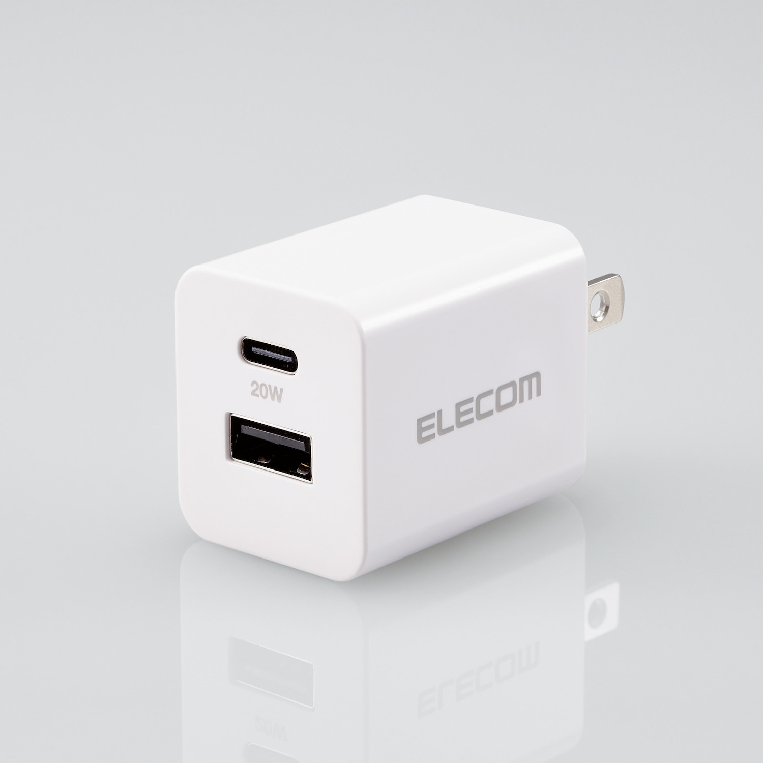 USB Power Delivery 20W AC充電器(C×1+A×1) | エレコムダイレクト