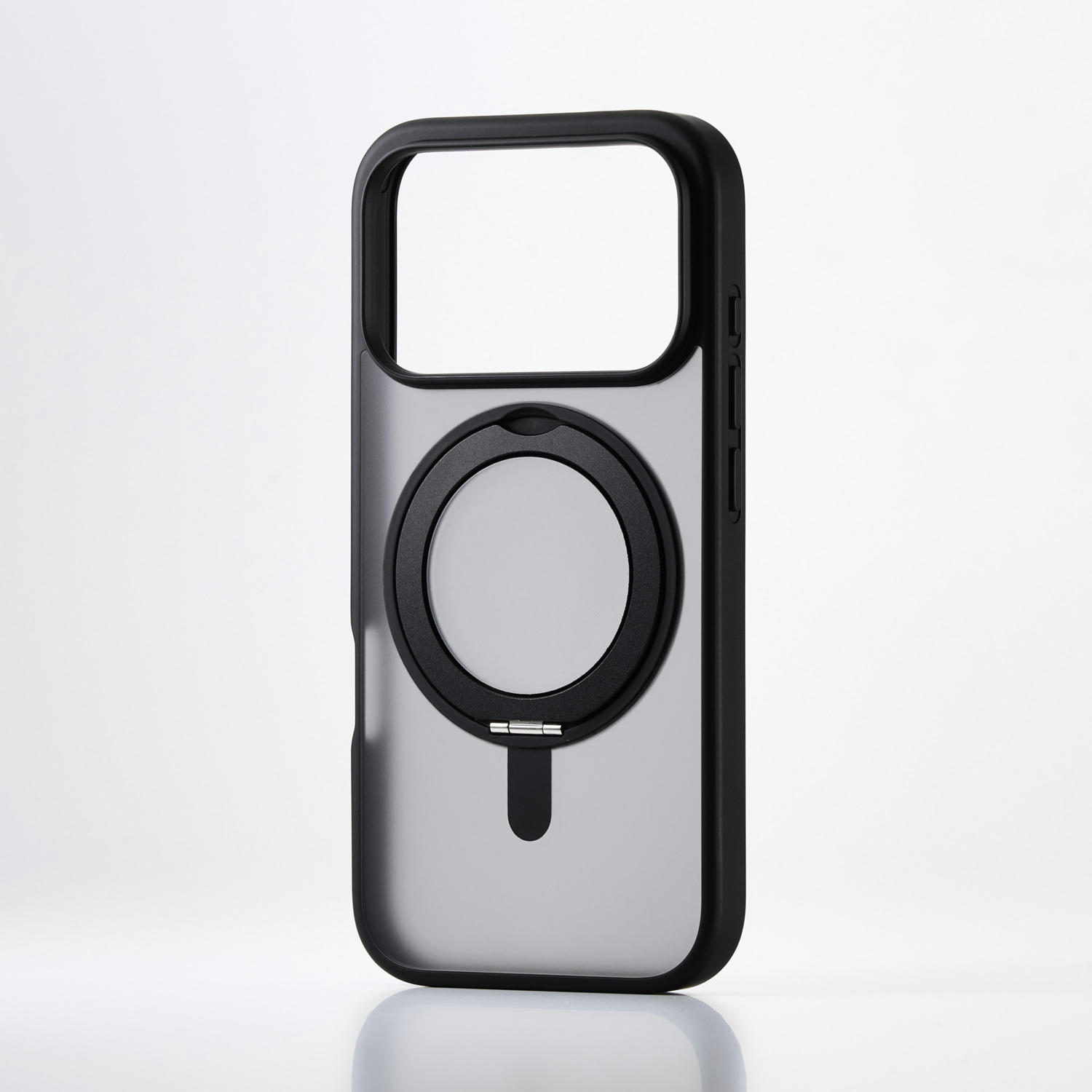 iPhone 17 Pro ハイブリッドケース MAGKEEP スタンド | エレコム