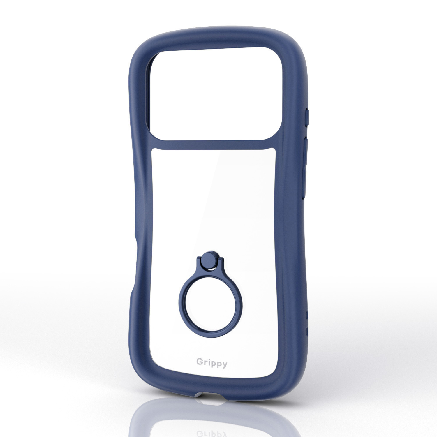 iPhone 17 Pro Grippy ハイブリッドケース フレームカラー リング付
