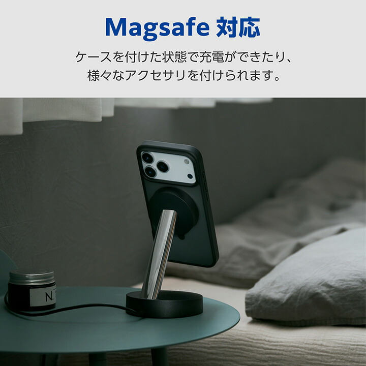 iPhone 17 Pro バッテリー100%保証あり ケース、新品ケーブル付 iPhone17 Pro ケース カバー ハイブリッド ZEROSAFE Shaft MagSafe対応