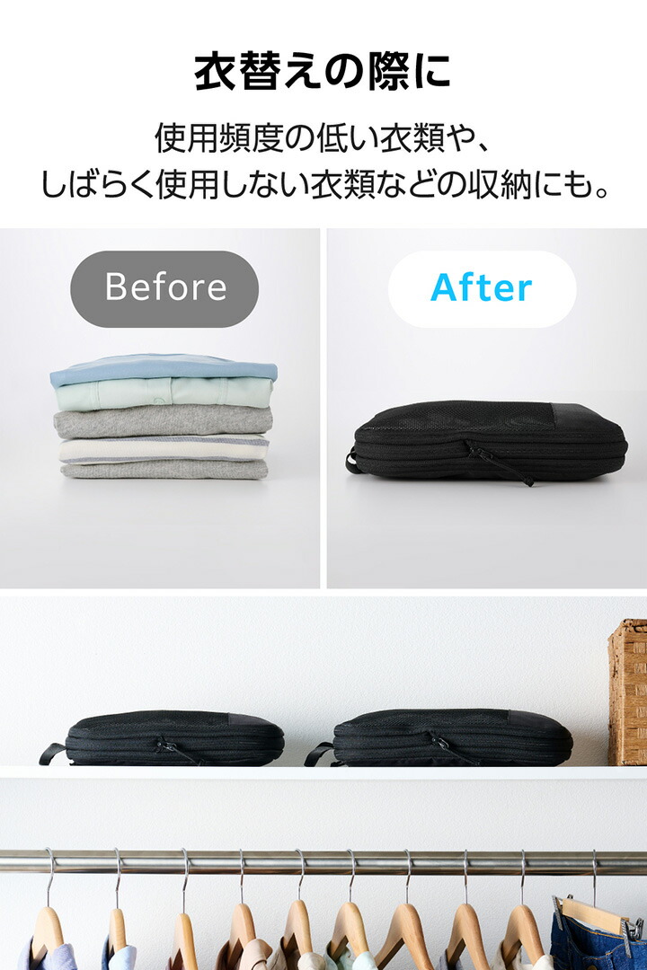 旅行用パッキングキューブ Sサイズ | エレコムダイレクトショップ本店