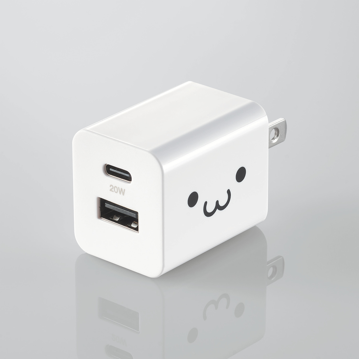 USB Power Delivery 20W AC充電器(C×1+A×1) | エレコムダイレクト