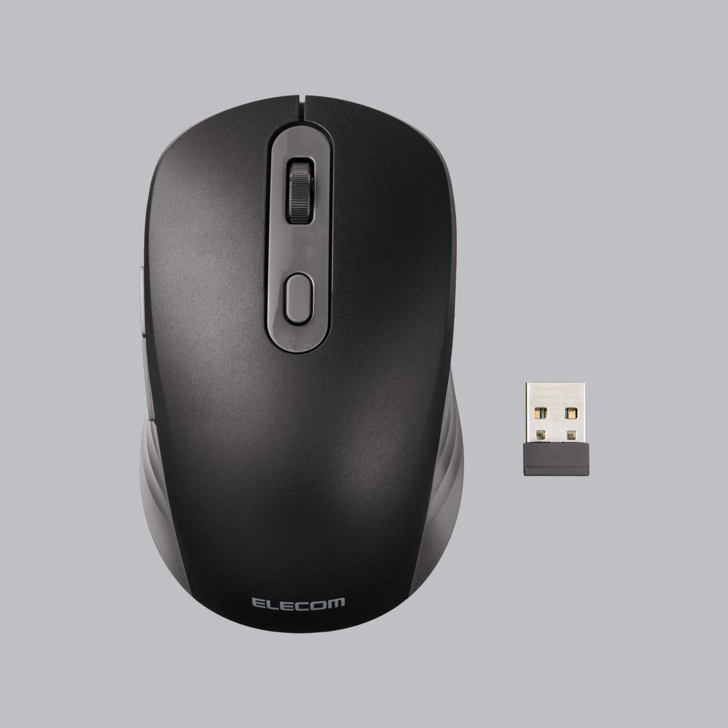 ELECOMマウス OSMOD Six USB無線/Bluetooth 充電静音マウス [6ボタン/Mサイズ