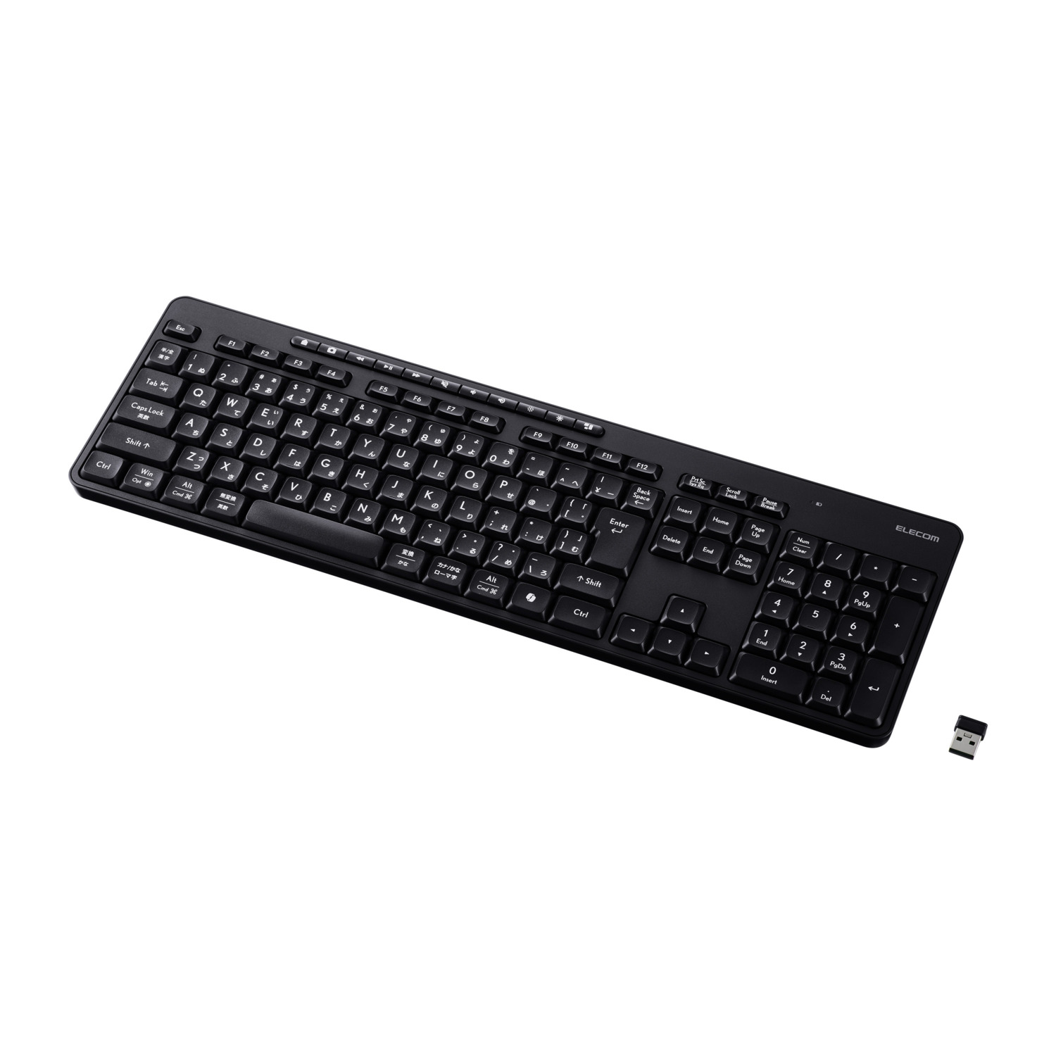 2.4GHz静音フルキーボード | エレコムダイレクトショップ本店はPC周辺