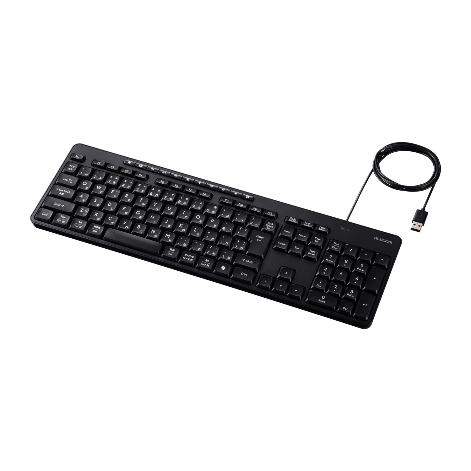 有線静音フルキーボード | エレコムダイレクトショップ本店はPC周辺