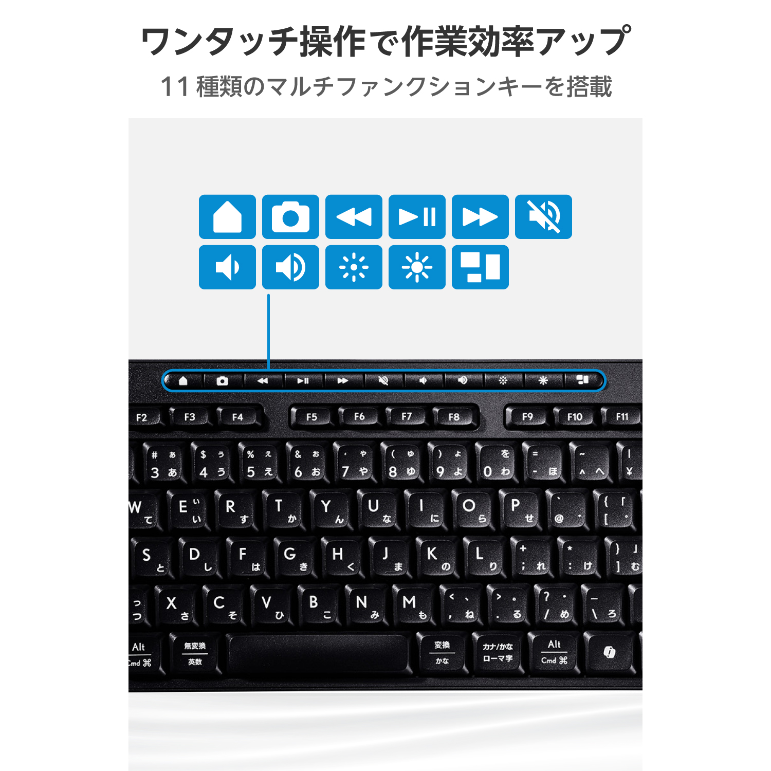 有線静音フルキーボード | エレコムダイレクトショップ本店はPC周辺