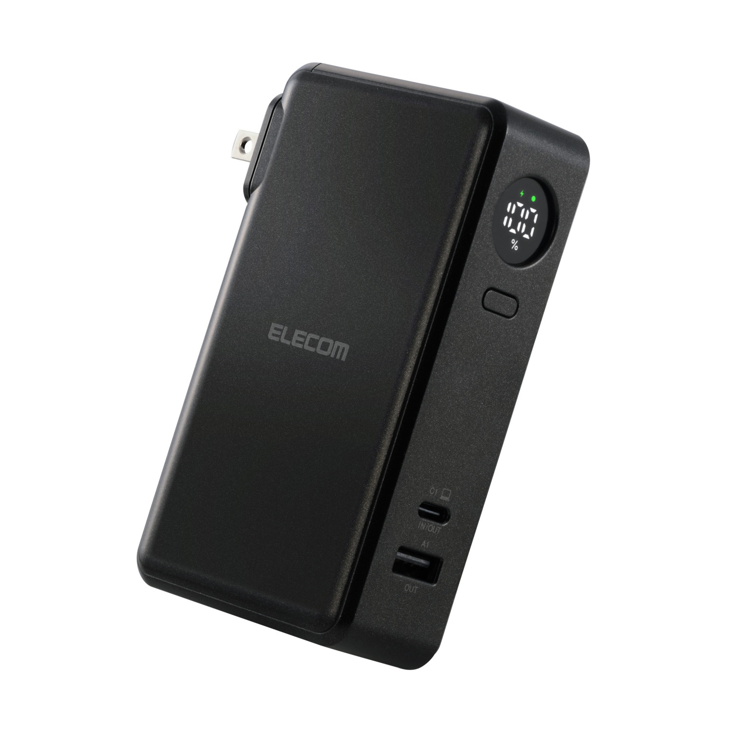 AC充電器一体モバイルバッテリー(10000mAh/67W/C×1+A×1) | エレコム