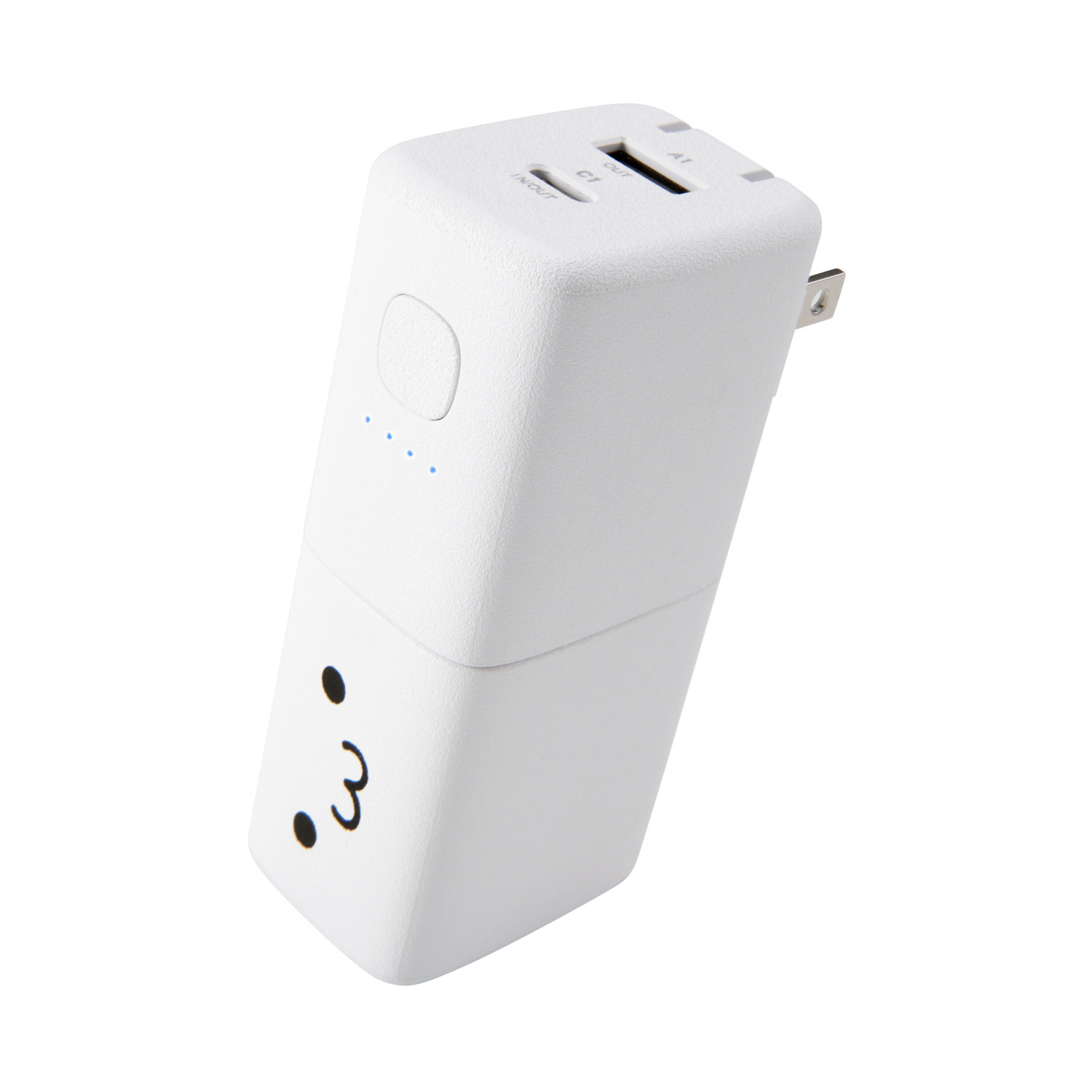 AC充電器一体モバイルバッテリー(5000mAh/30W/C×1+A×1) | エレコム
