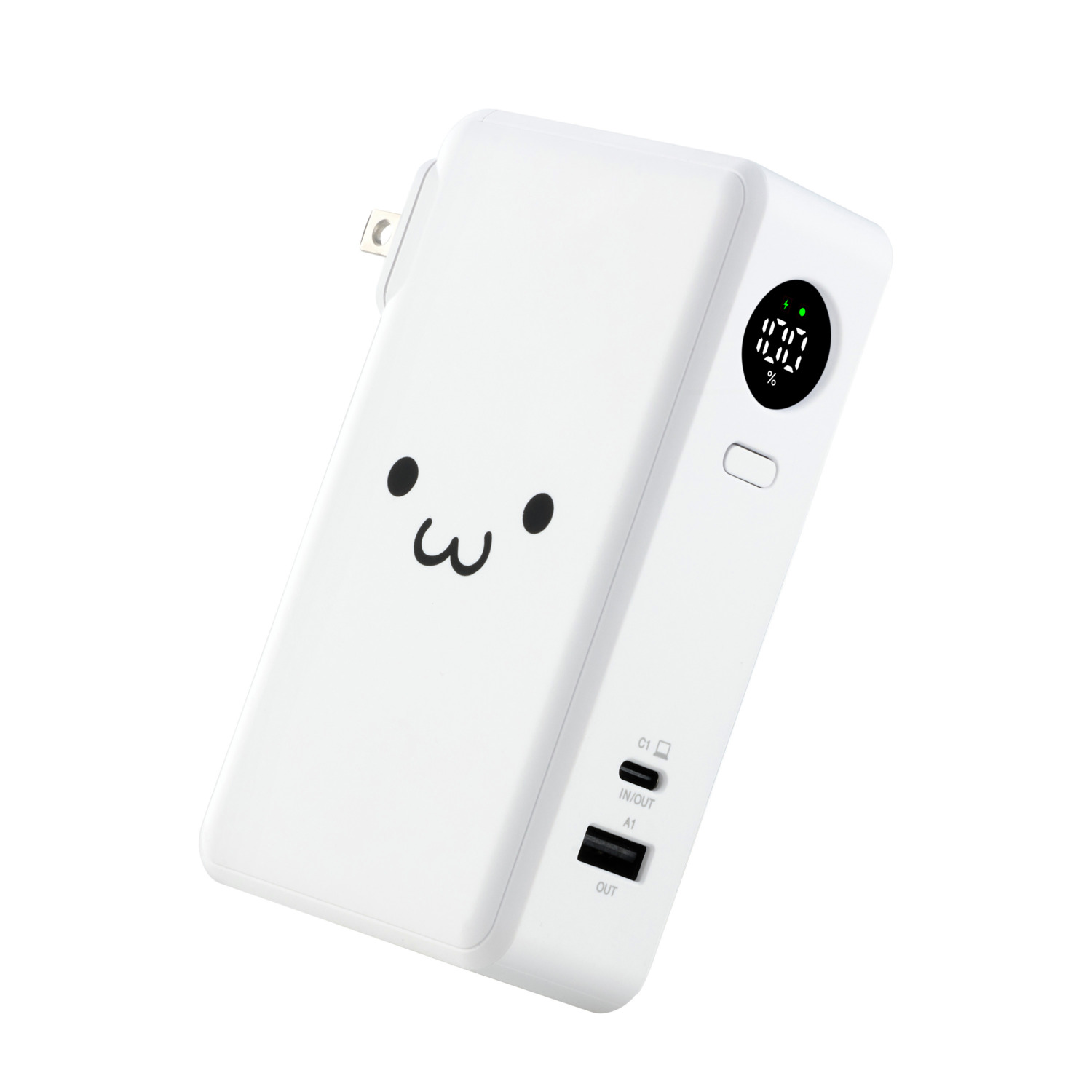 AC充電器一体モバイルバッテリー(10000mAh/67W/C×1+A×1) | エレコム 