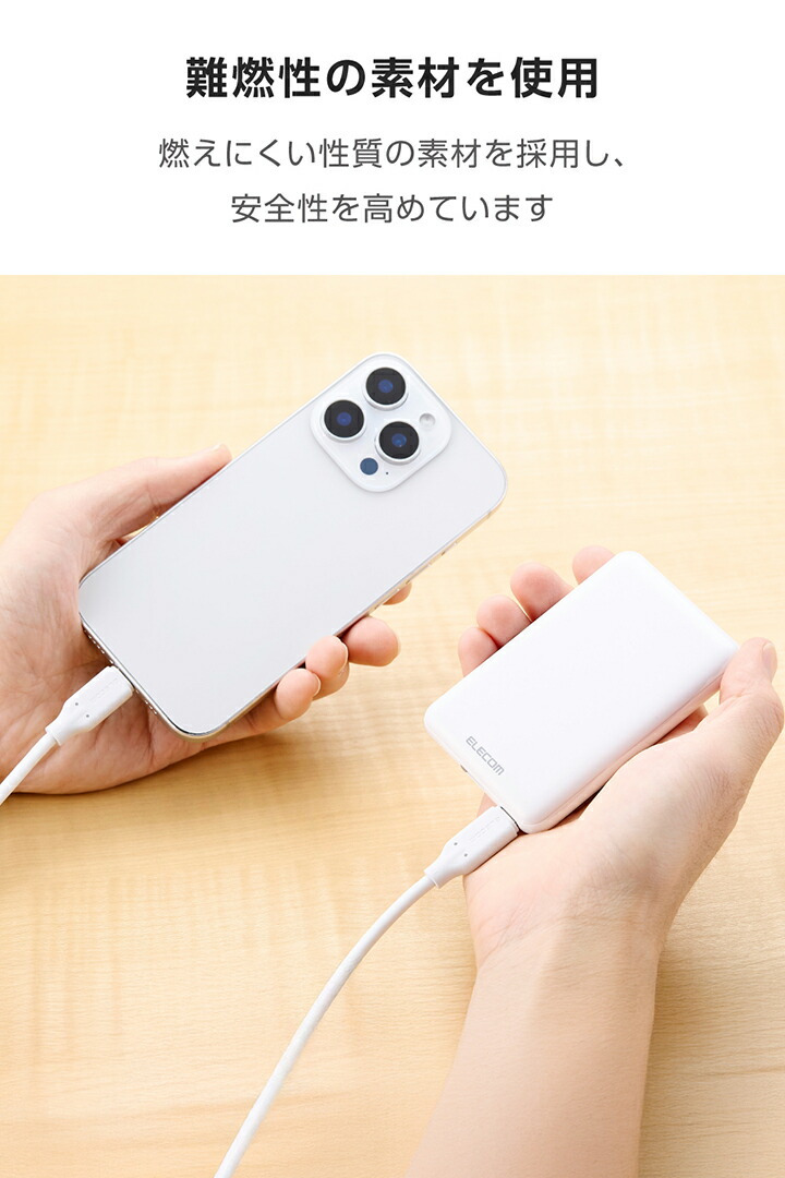 USB-C - USB-Cケーブル(USB2.0/100W/温度検知保護/なめらか 