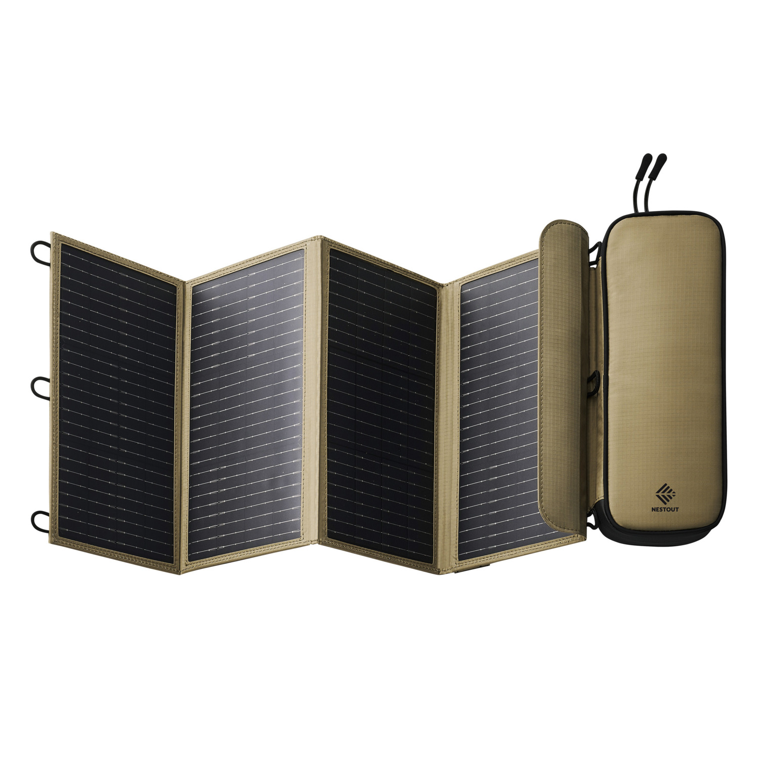 NESTOUT ソーラーチャージャー SOLAR-2(4パネル 28W/2.4A) | エレコム