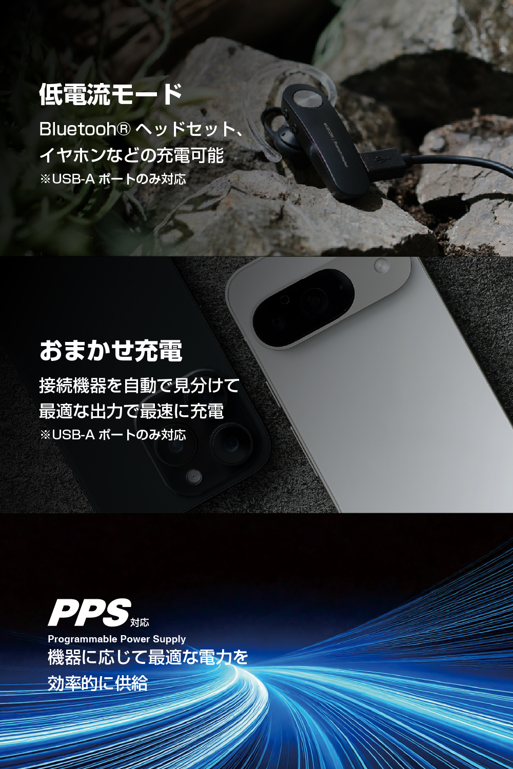 半固体モバイルバッテリー(20000mAh/67W) | エレコムダイレクト