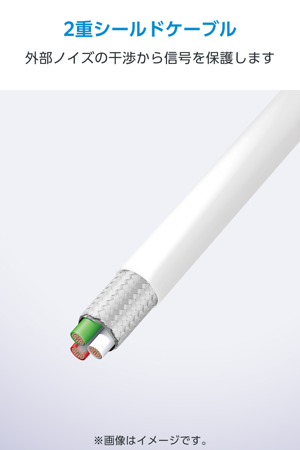 USB-A - USB Type-C(TM)ケーブル(USB2.0/15W/なめらか) | エレコム
