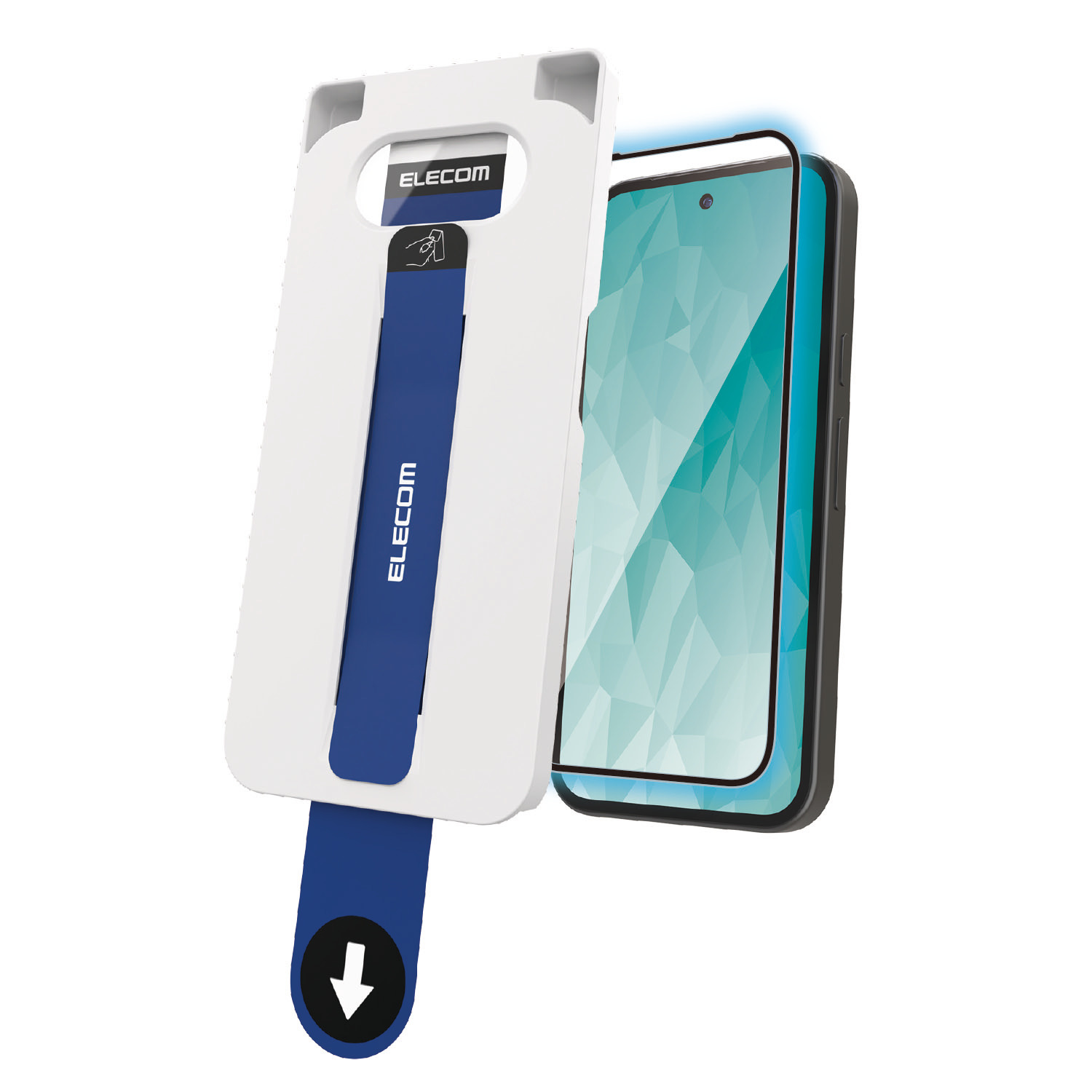 Google Pixel 10a ガラスフィルム フレーム付 高透明 BLカット 超簡単