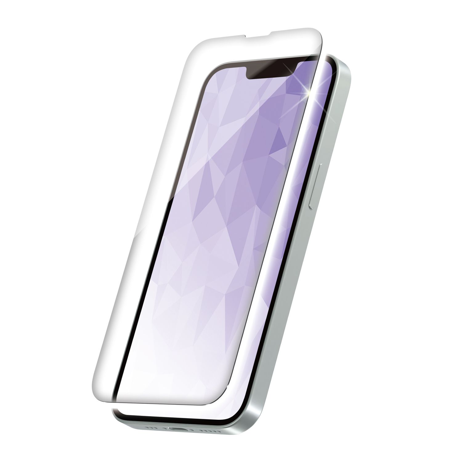 iPhone 17e/16e ガラスフィルム 高透明 超簡単貼付ツール | エレコム
