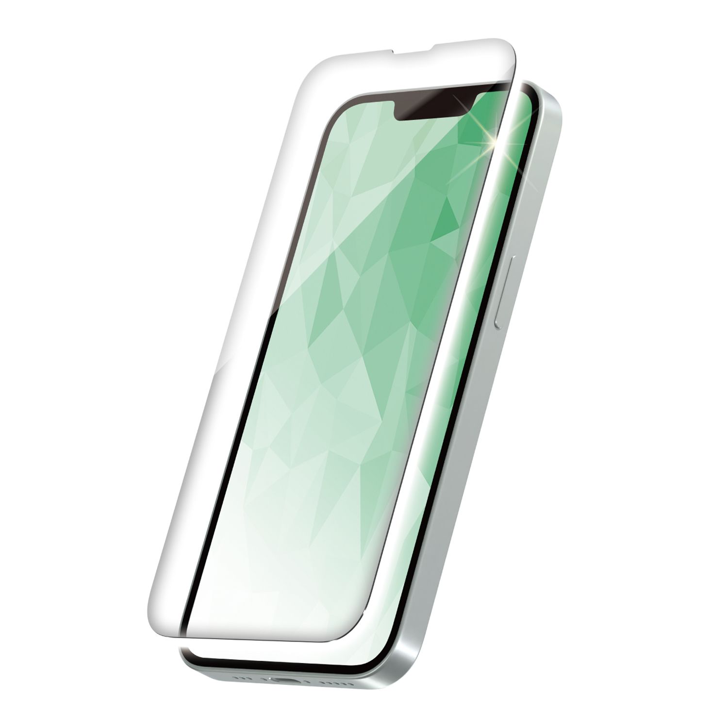 iPhone 17e/16e ガラスフィルム 高透明 超簡単貼付ツール | エレコム