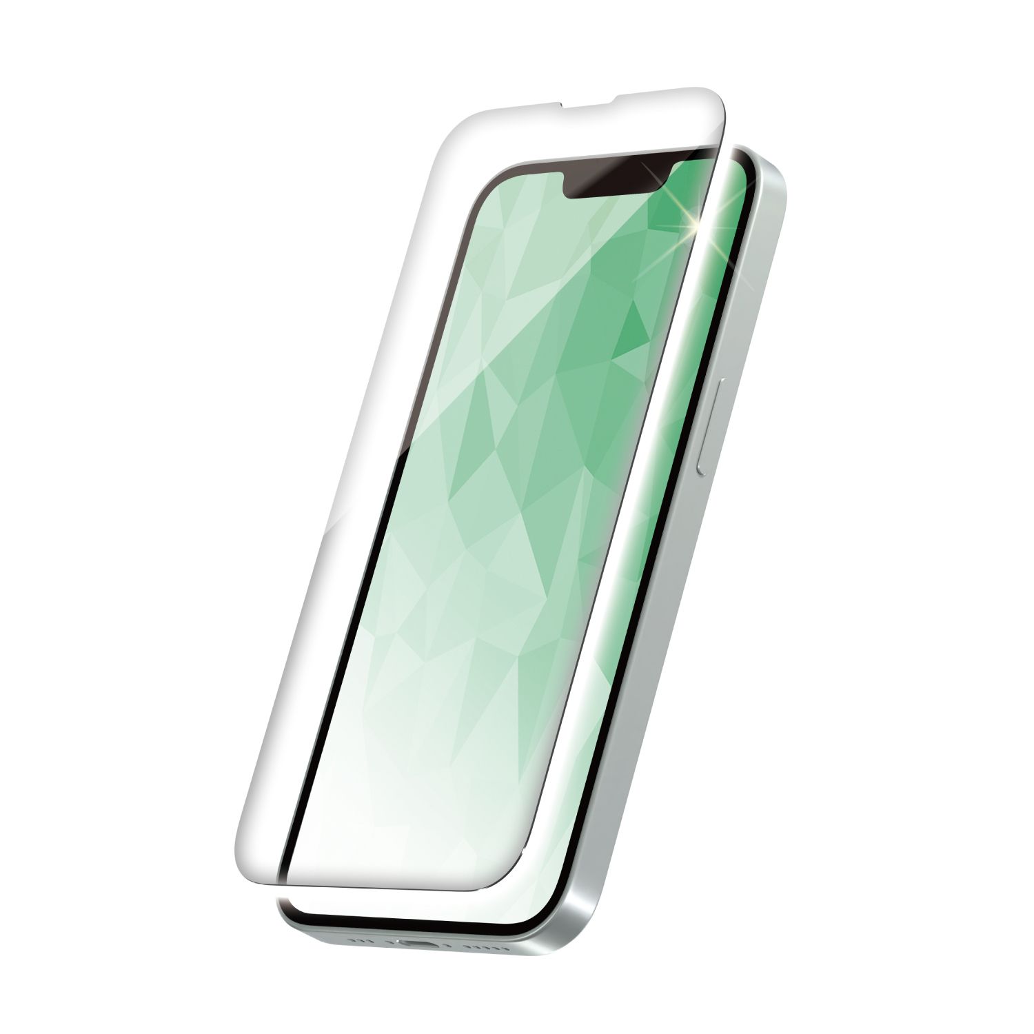 iPhone 17e/16e ガラスフィルム 高透明 超簡単貼付ツール | エレコム