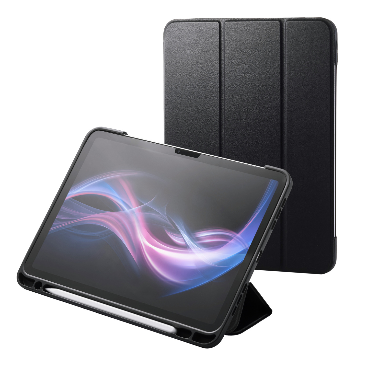 11インチiPad Air(M4/M3/M2) フラップケース 2アングル スリープ対応