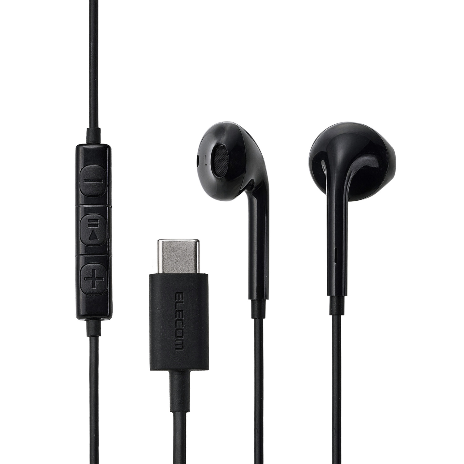 マイク付き 有線イヤホン USB Type-C(TM) インナーイヤー型 | エレコム